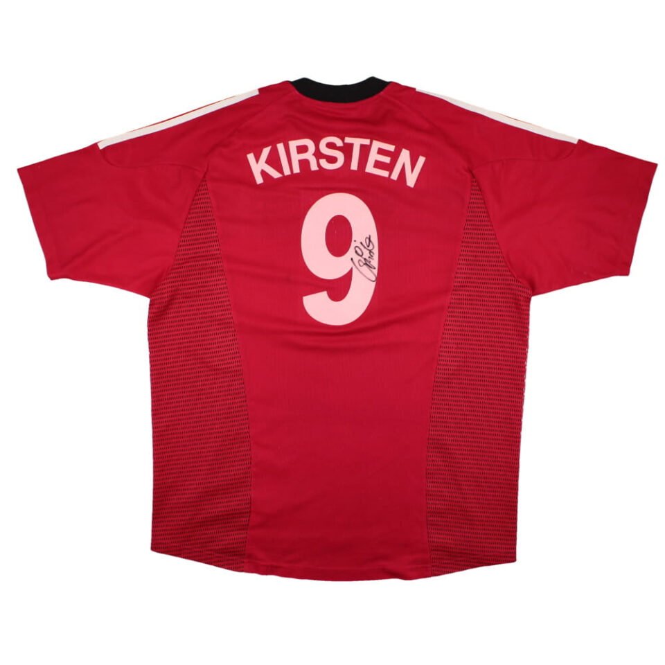 Bayer Leverkusen 2002-04 Home Shirt (Kirsten #9)