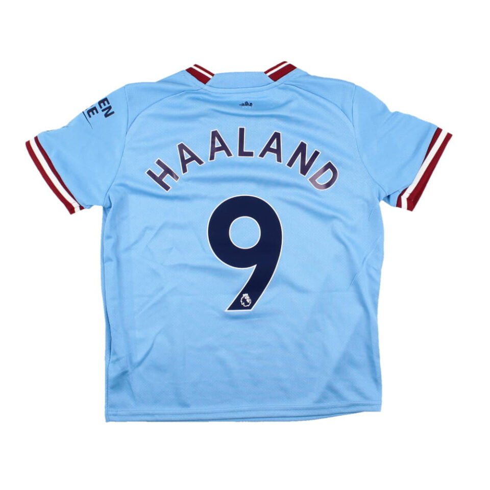 Manchester City 2022-23 Home Shirt (Haaland #9)