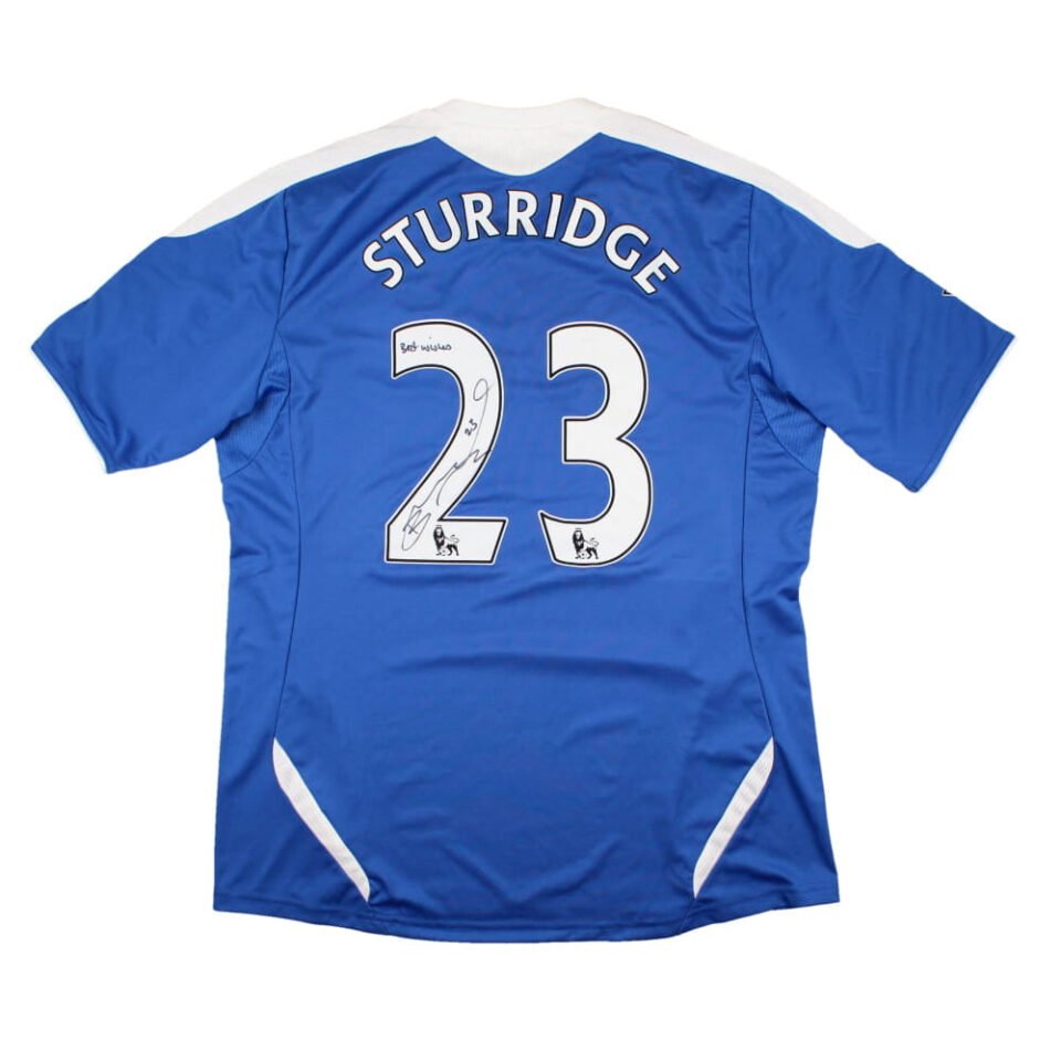 Chelsea 2011-12 Home Shirt Sturridge #23 Signed