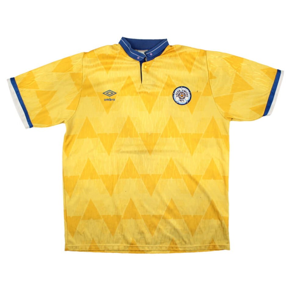 Leeds United 1989-90 Away Shirt