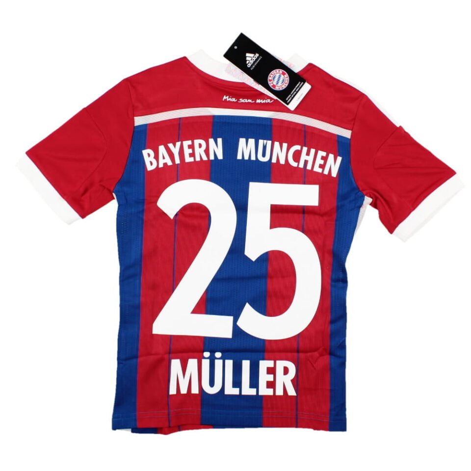 Bayern Munich 2014-15 Home Shirt Muller #25