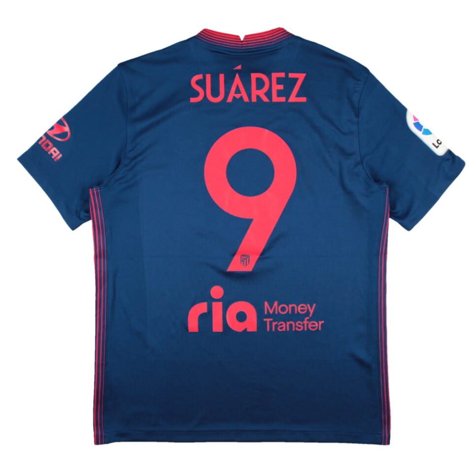 Atletico Madrid 2020-21 Away Shirt Suarez #9