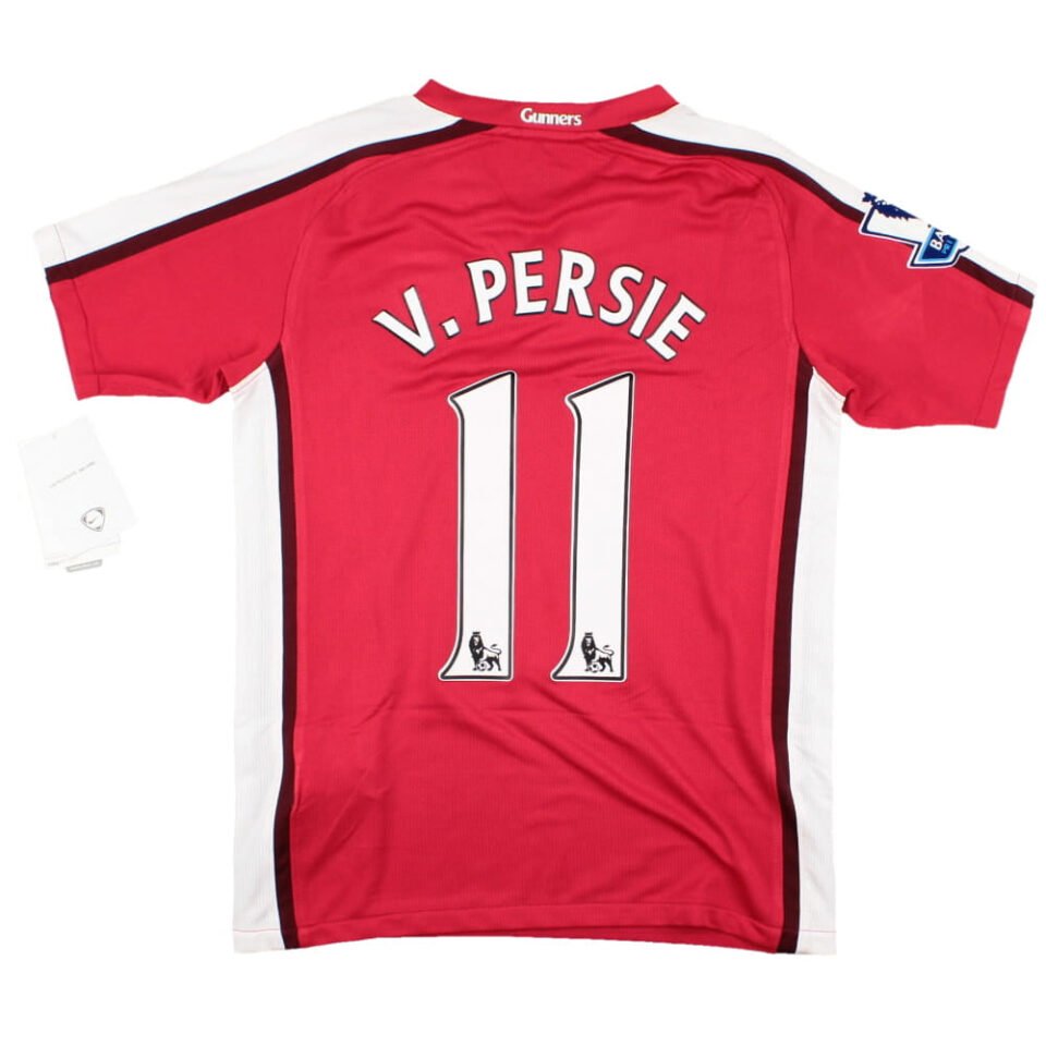 Arsenal 2008-10 Home Shirt v.Persie #11