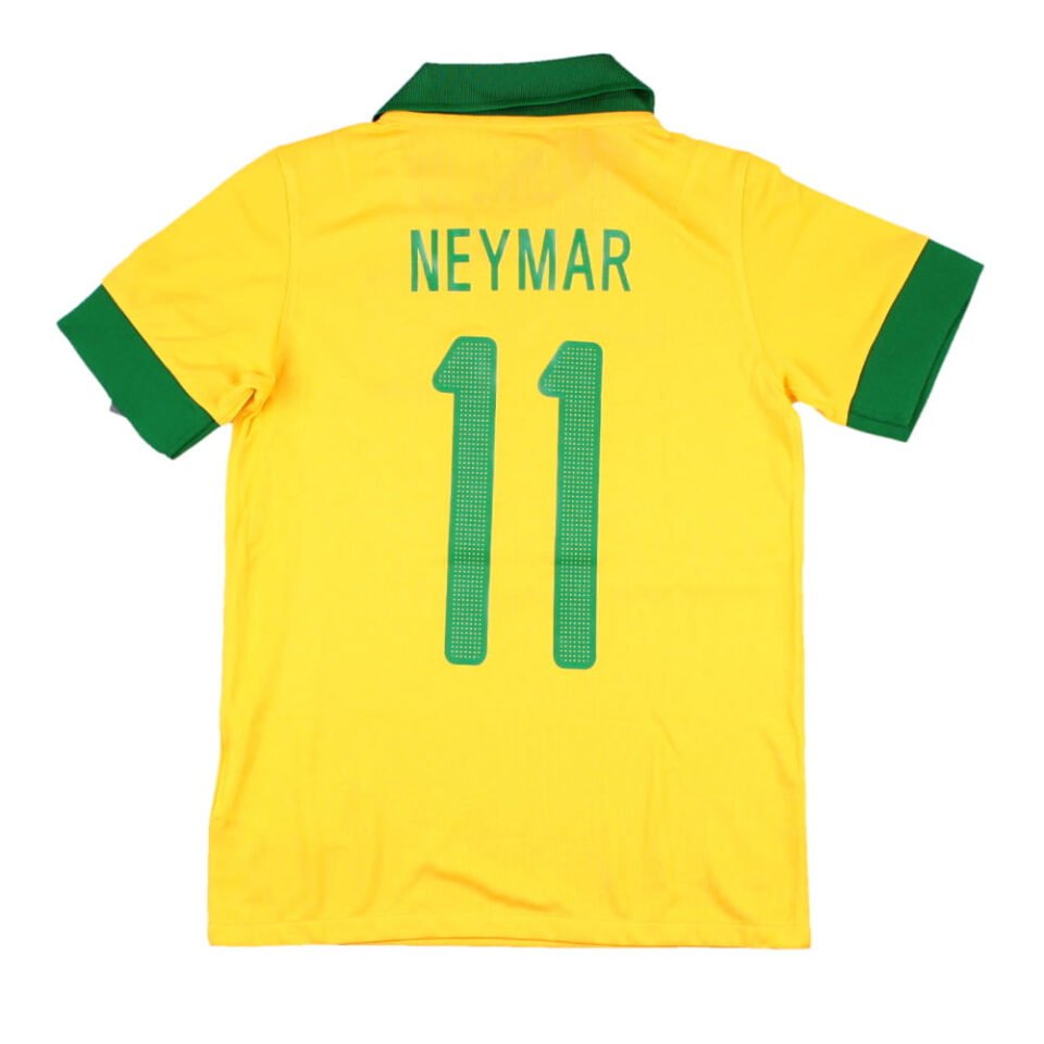Brazil 2013-14 Home Shirt Neymar #11