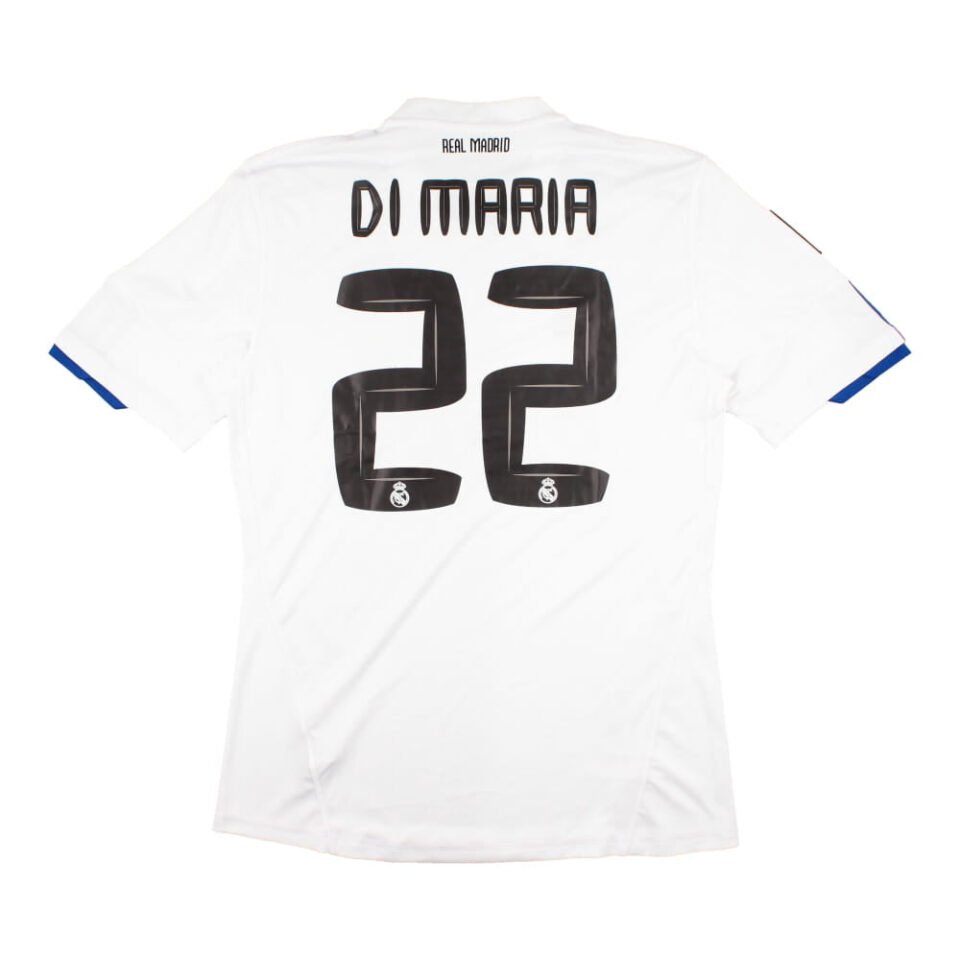 Real Madrid 2010-11 Home Shirt Di Maria #22