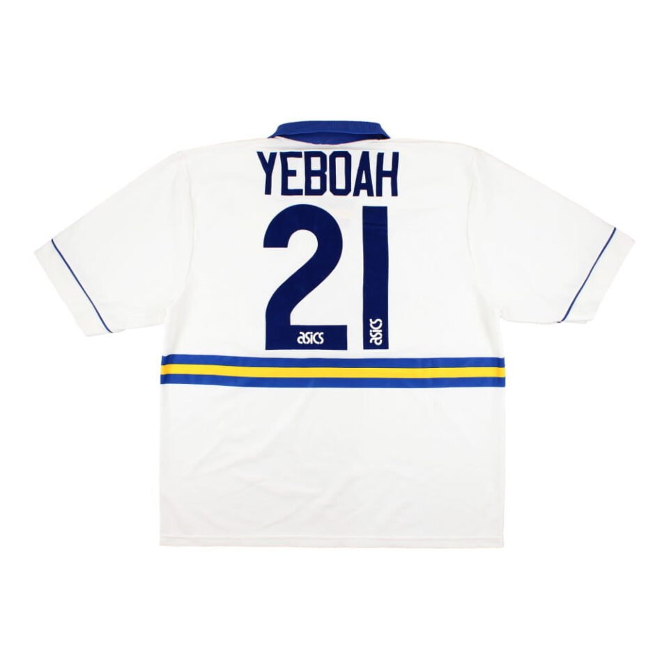 Leeds 1993-95 Home Shirt Yeboah #21