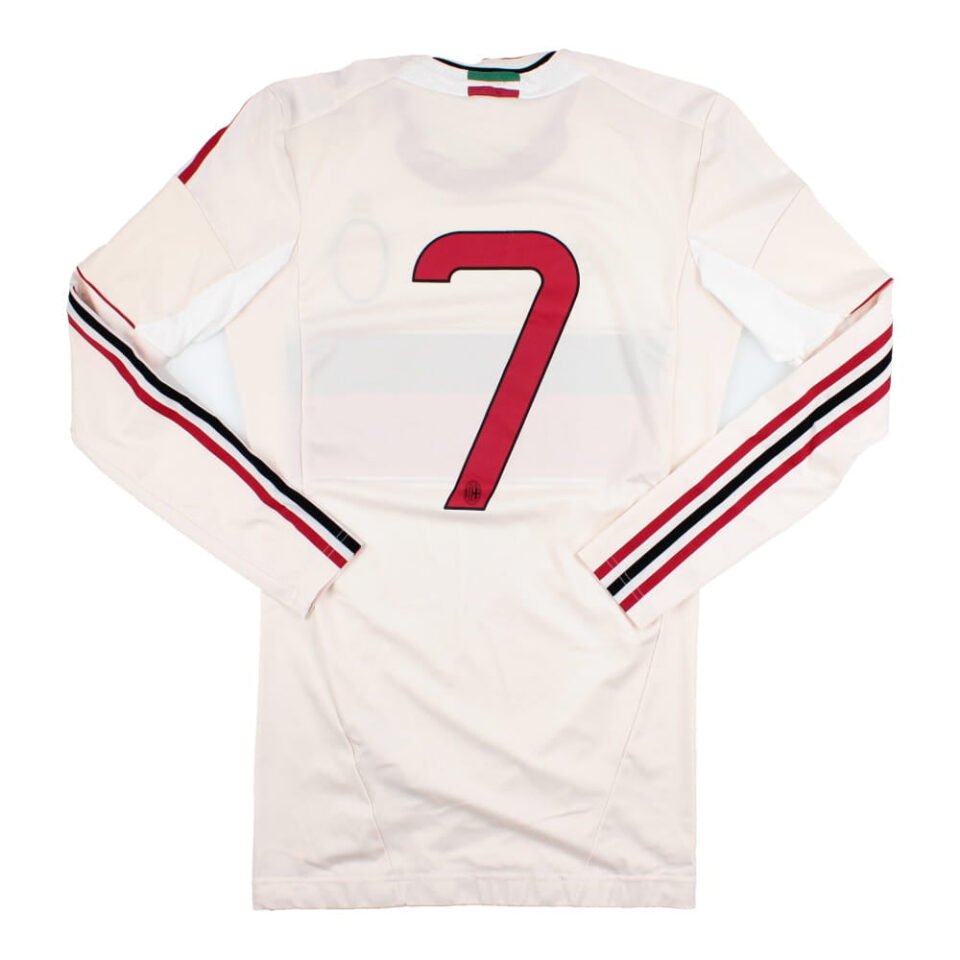 AC Milan 2012-13 Long Sleeve Player Issue Away Shirt #7