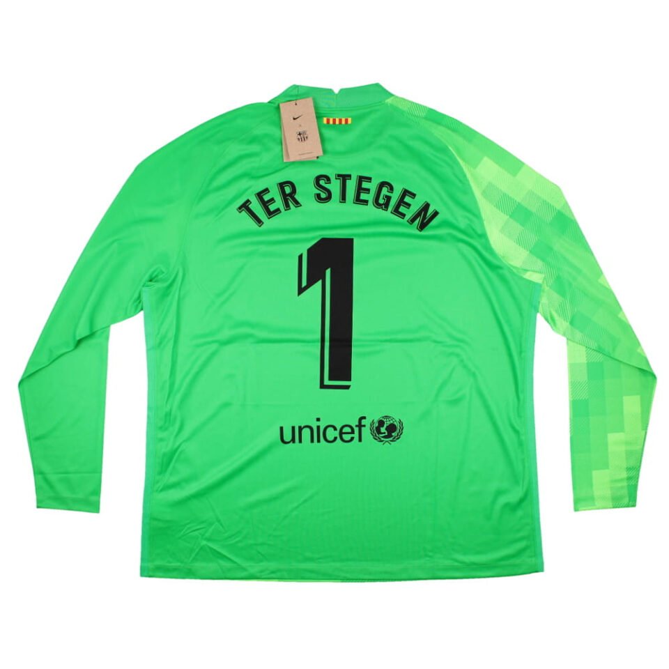 Barcelona 2021-22 GK Away Long Sleeve Shirt (ter Stegen #1)