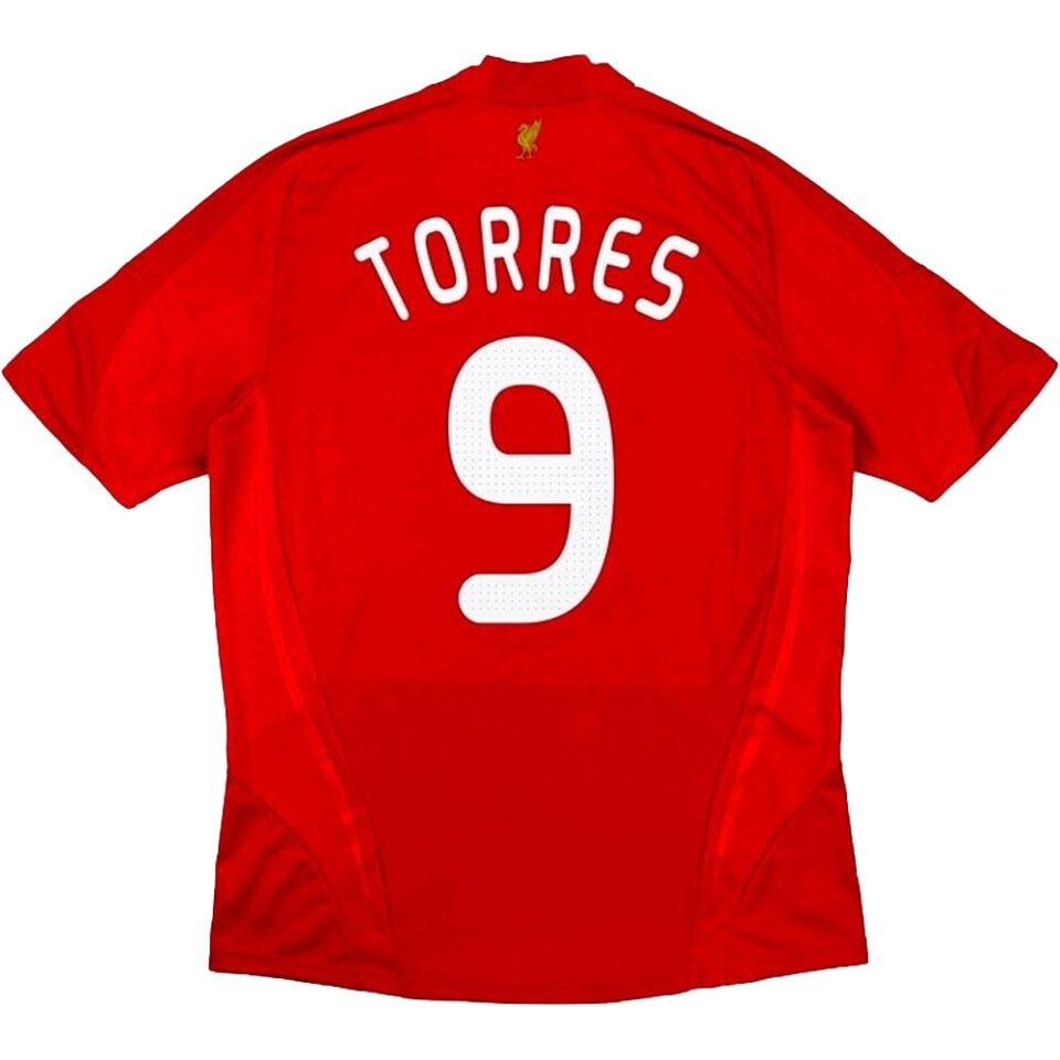 Liverpool 2008-10 Home Shirt Torres #9