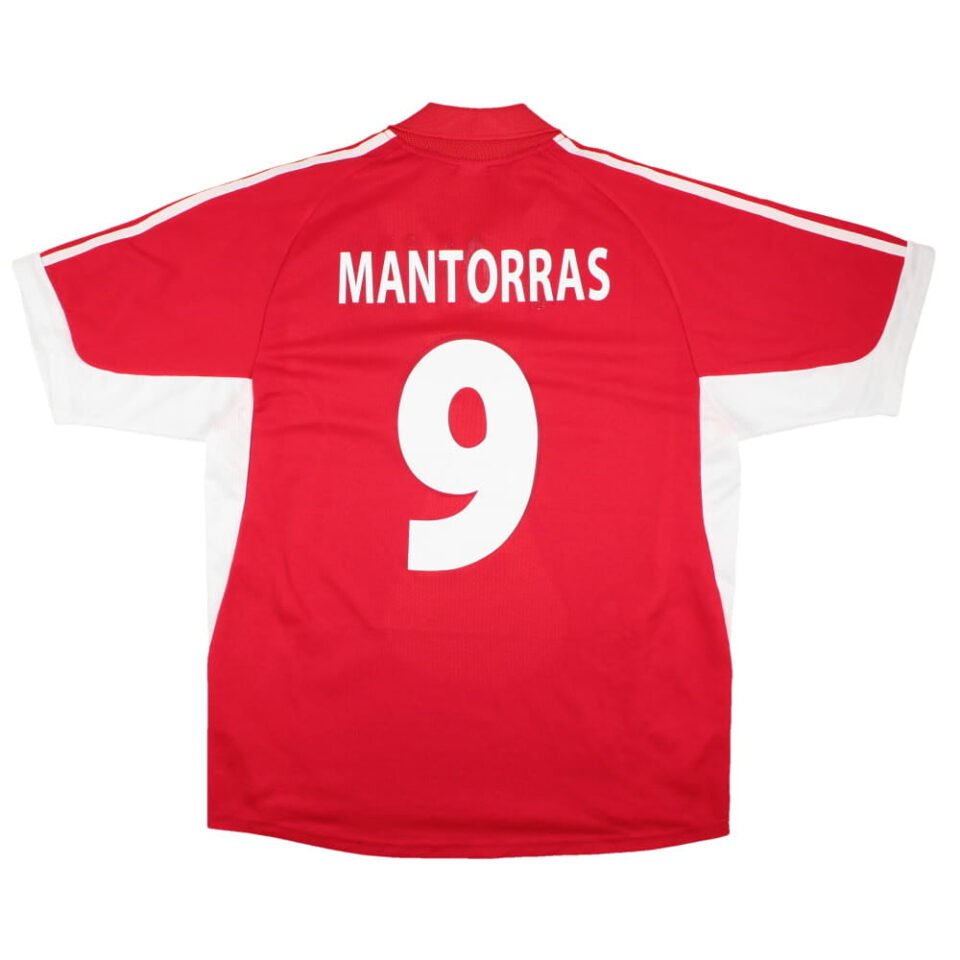 Benfica 2001-02 Home Shirt Mantorras #9