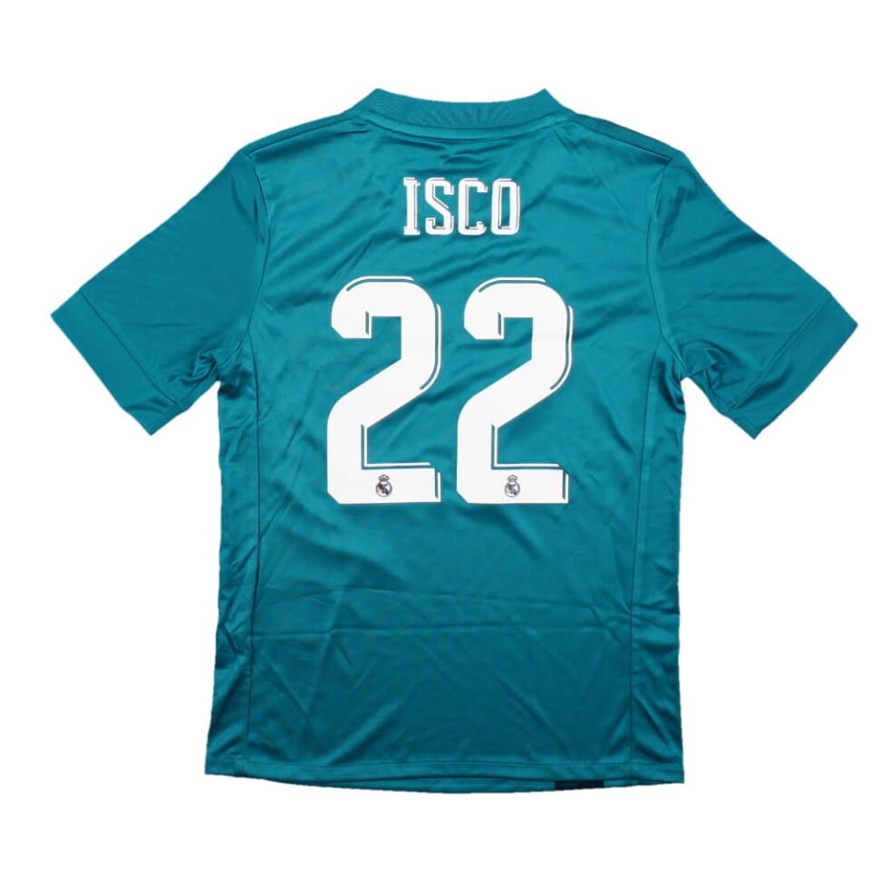 Real Madrid 2017-18 Third Shirt Isco #22