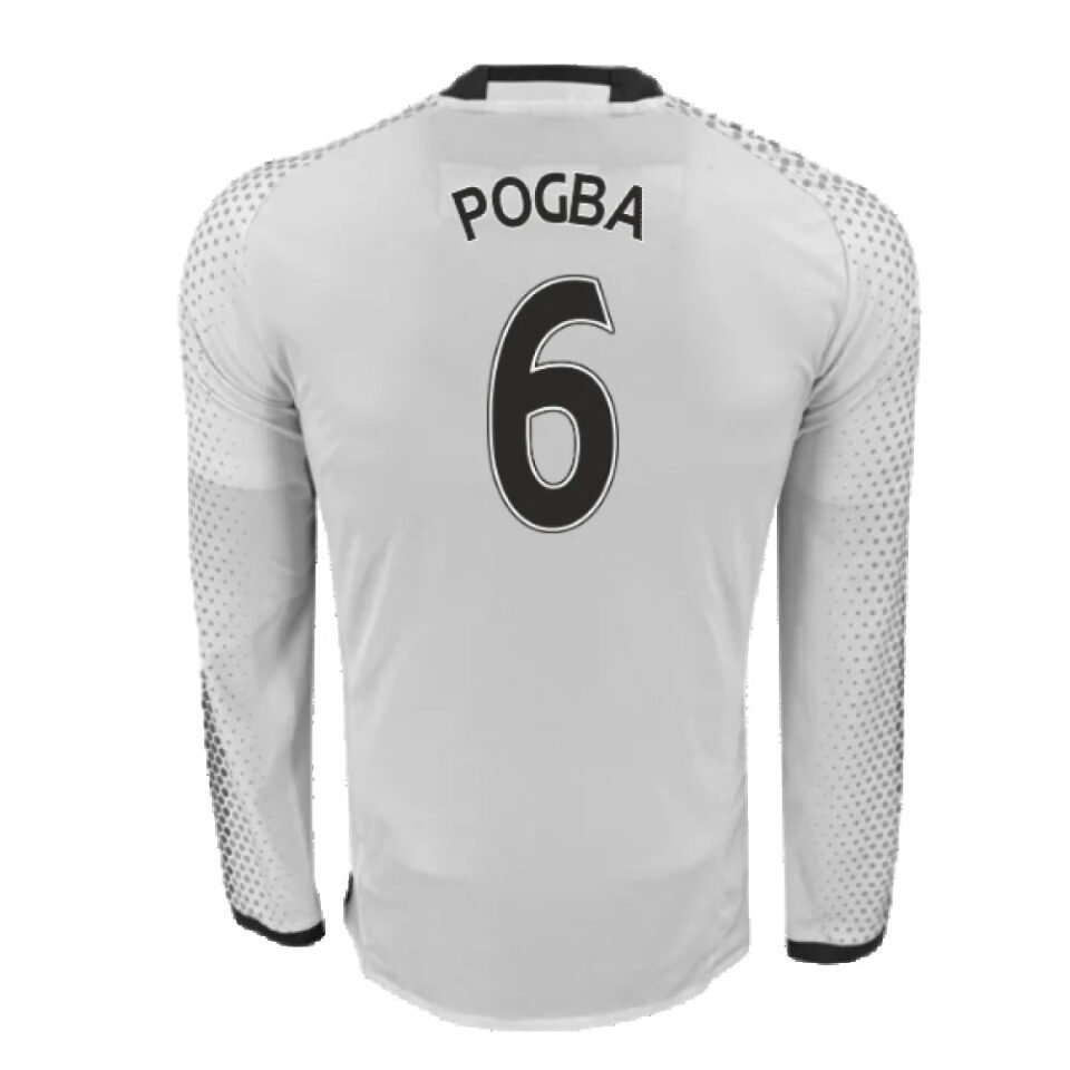 Manchester United 2016-17 Long Sleeve Third Shirt Pogba #6