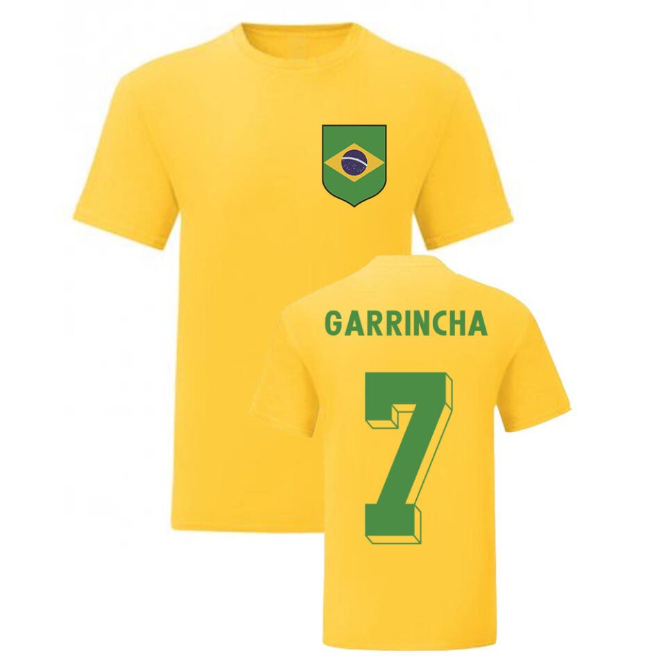 Garrincha Brazil National Hero Tee’s