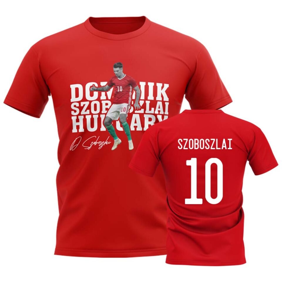 Dominik Szoboszlai Hungary Player Tee