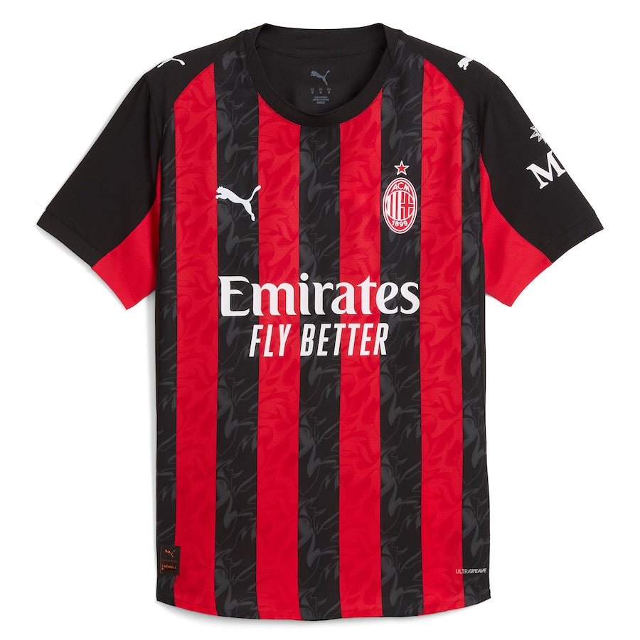 2025/26 AC Milan Home Player Shirt