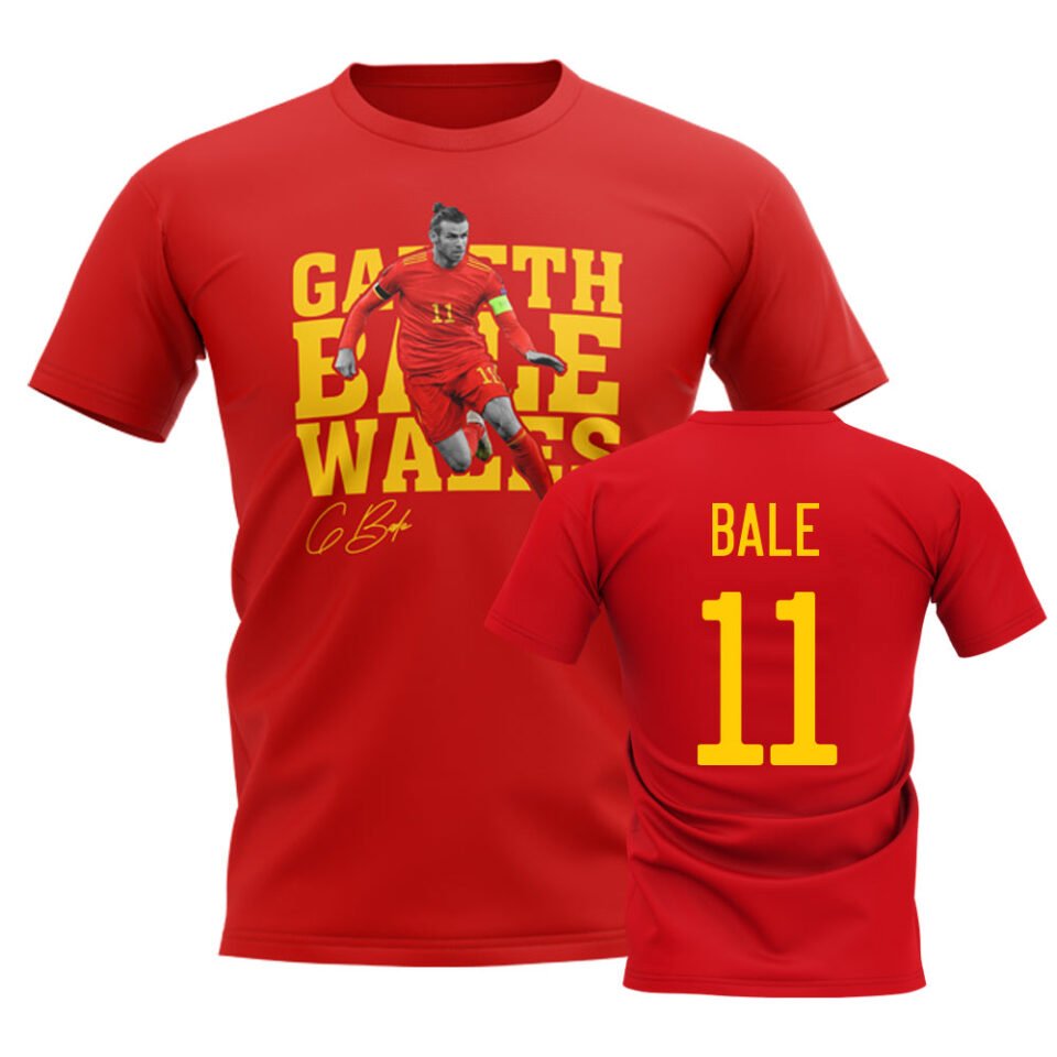 Gareth Bale Wales Player Tee