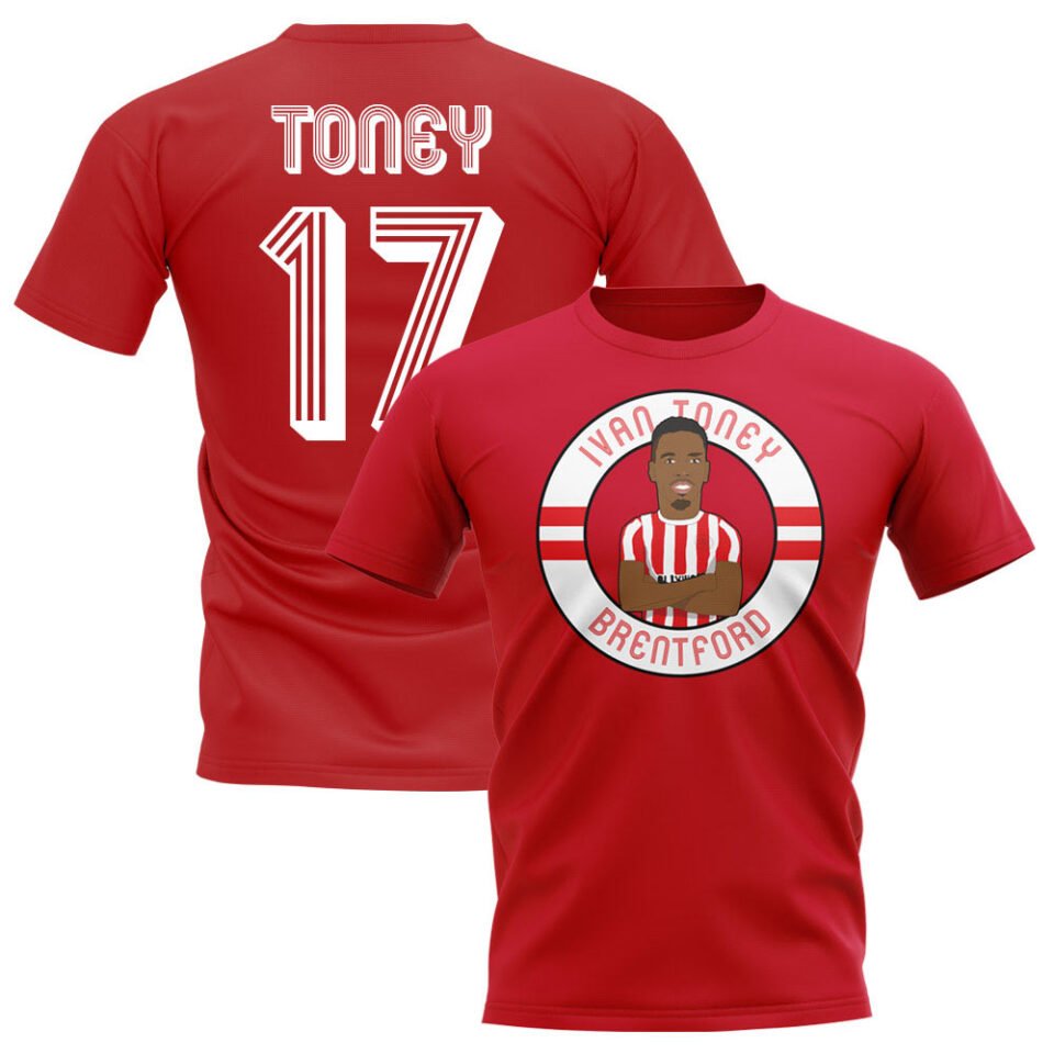 Ivan Toney Brentford Illustration T-Shirt