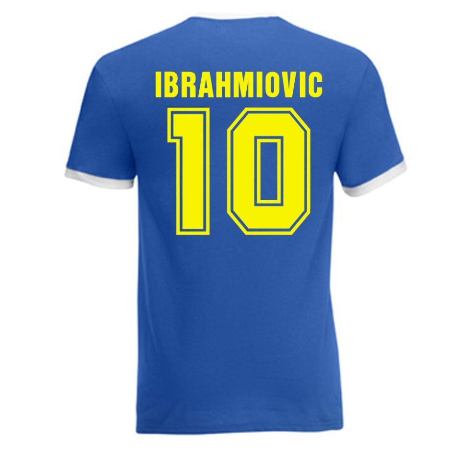 Zlatan Ibrahimovic Sweden Ringer Tee