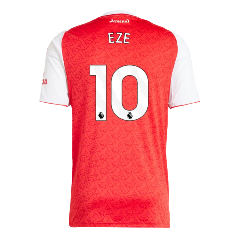 Arsenal 2025/26 EZE 10 Home Player Jersey