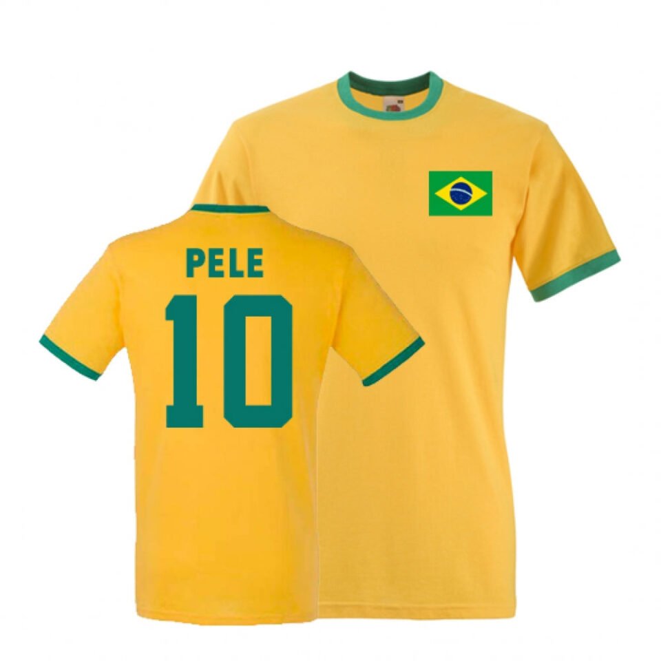 Pele Brazil Ringer Tee