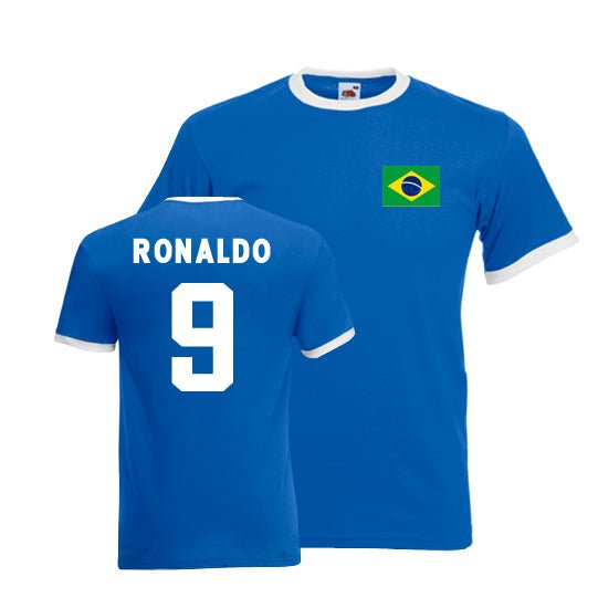 Ronaldo Brazil Ringer Tee