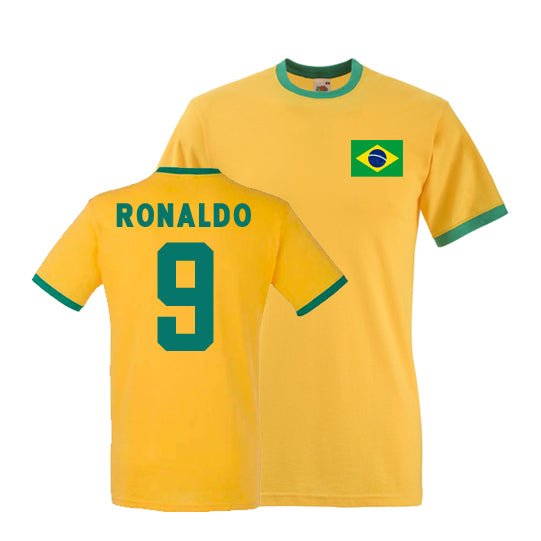 Ronaldo Brazil Ringer Tee