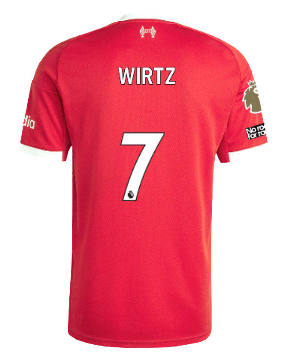 Liverpool 2025/26 WIRTZ 7 Home Player Jersey