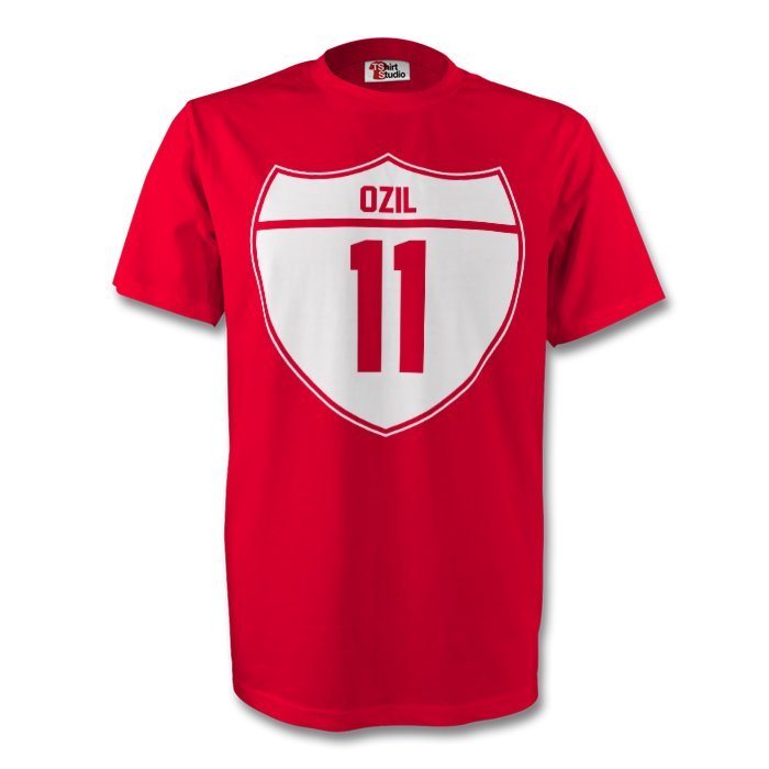 Mesut Ozil Arsenal Crest Tee – Kids