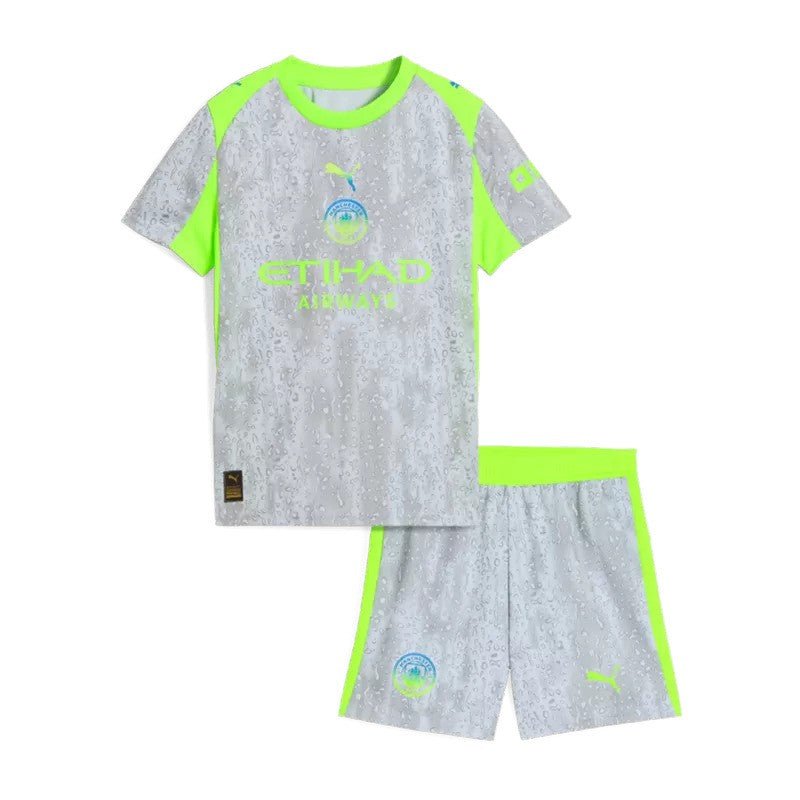 Manchester City 2025/26 Third Kids Kit