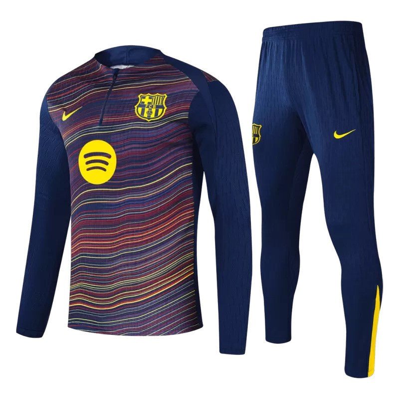 Barcelona 2025/26 1/4 Zip Tracksuit