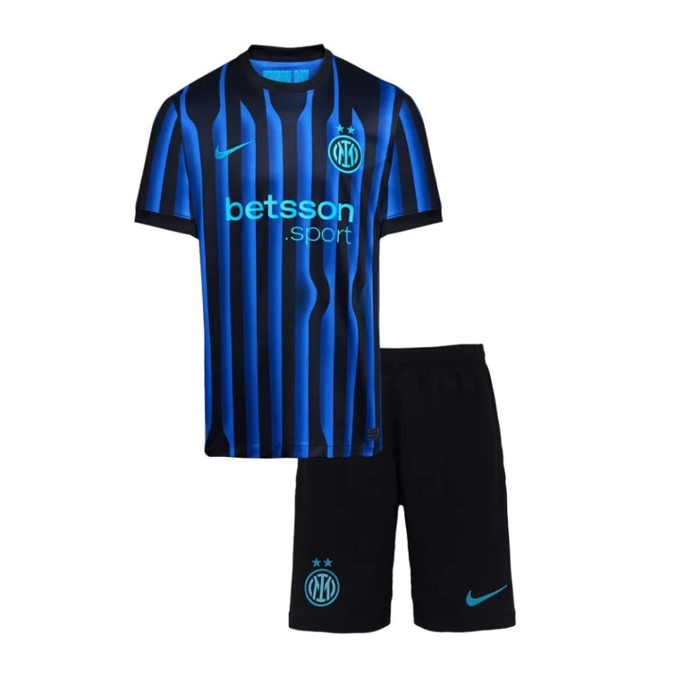 Inter Milan 2025/26 Home Kids Kit