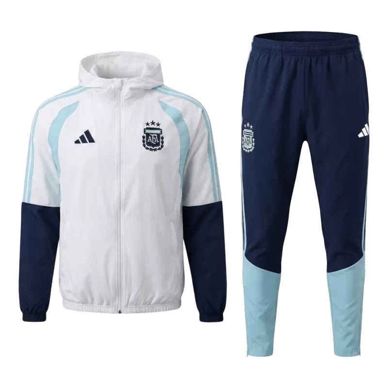Argentina 2026 Hoodie Tracksuit - White