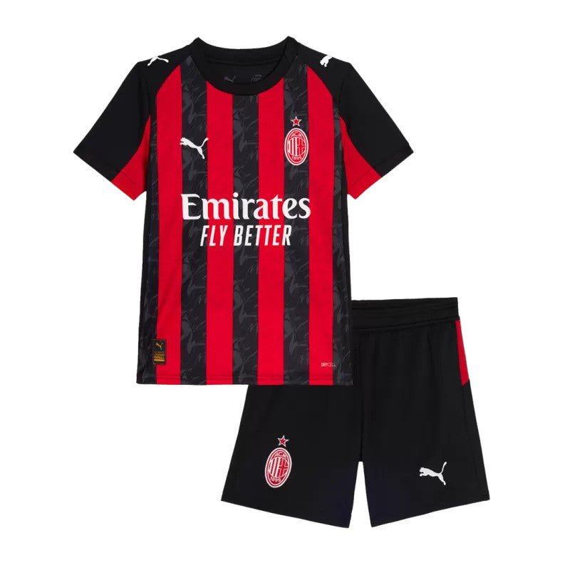AC Milan 2025/26 Home Kids Kit