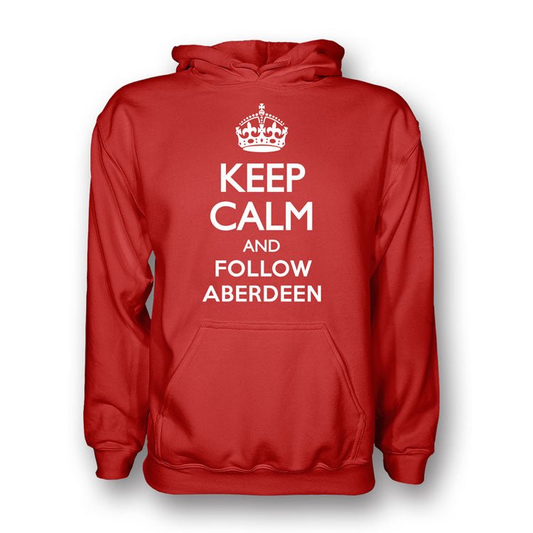 Keep Calm And Follow Aberdeen Hoody – Kids
