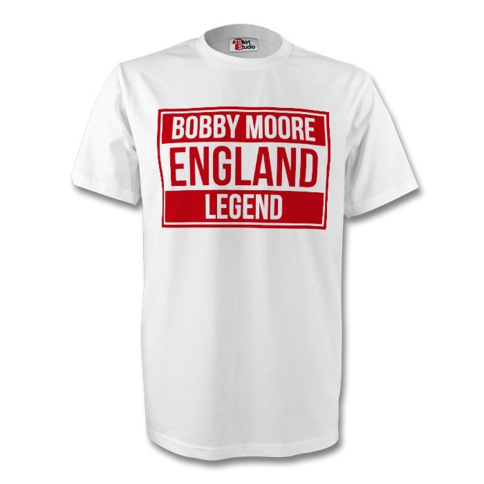 Bobby Moore England Legend Tee – Kids
