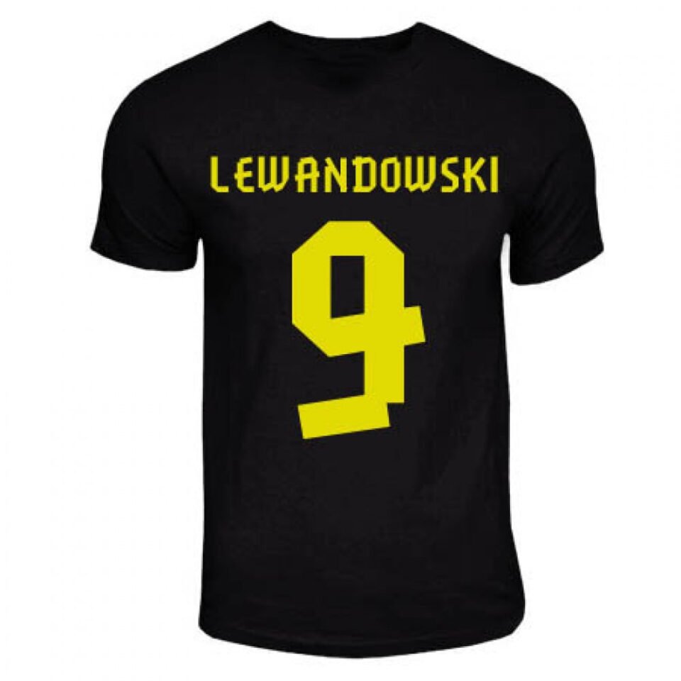 Robert Lewandowski Dortmund Away Hero T-shirt