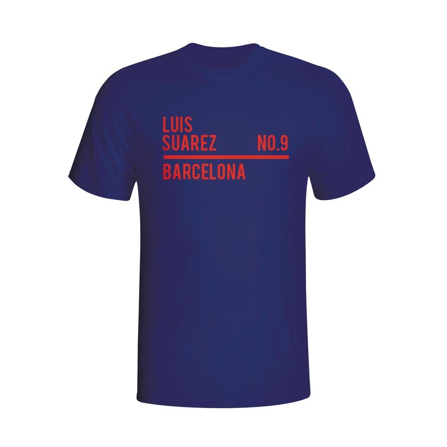 Luis Suarez Barcelona Squad T-shirt – Kids