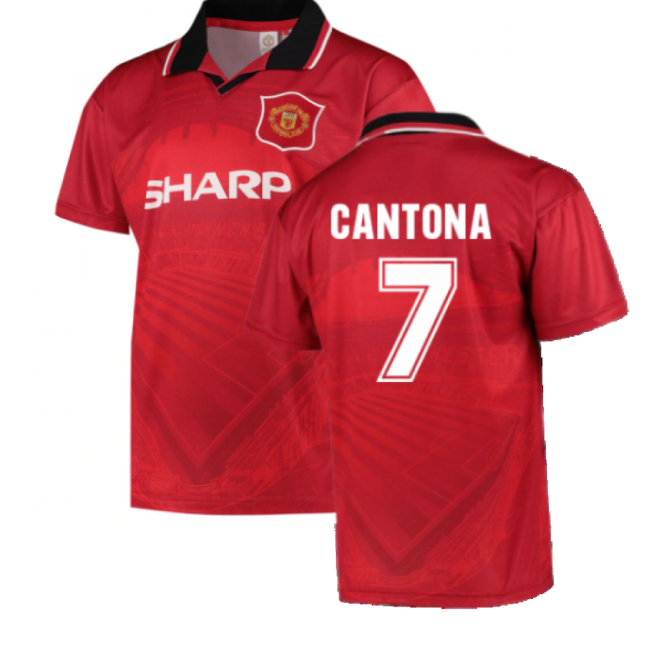 1996 Manchester United Home Football Shirt
