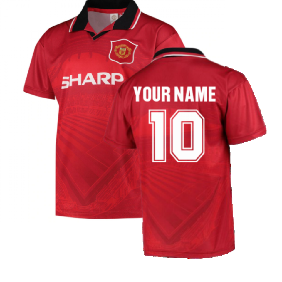 1996 Manchester United Home Football Shirt