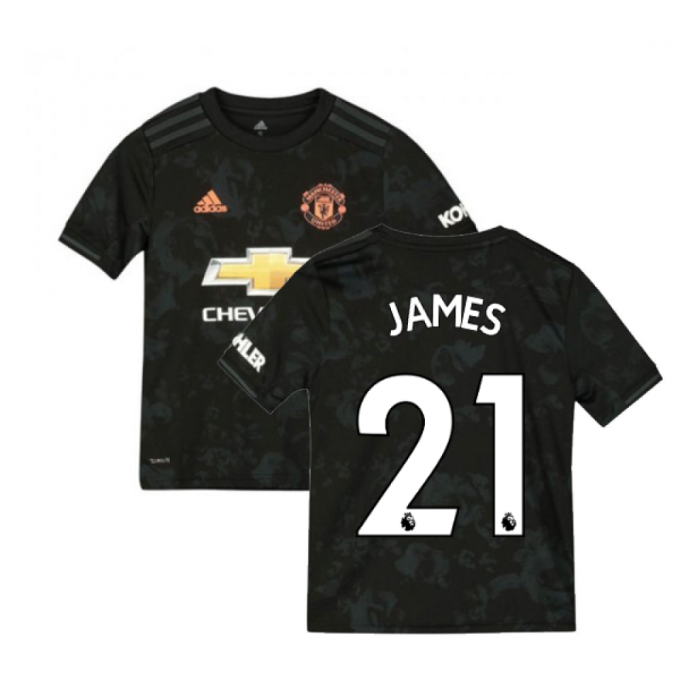 2019-2020 Man Utd Adidas Third Football Shirt (Kids)