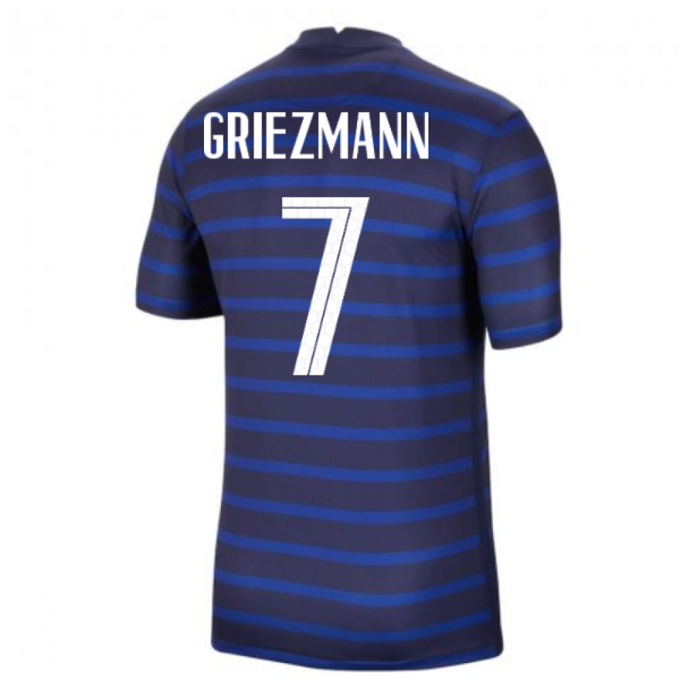 2020-2021 France Home Nike Football Shirt
