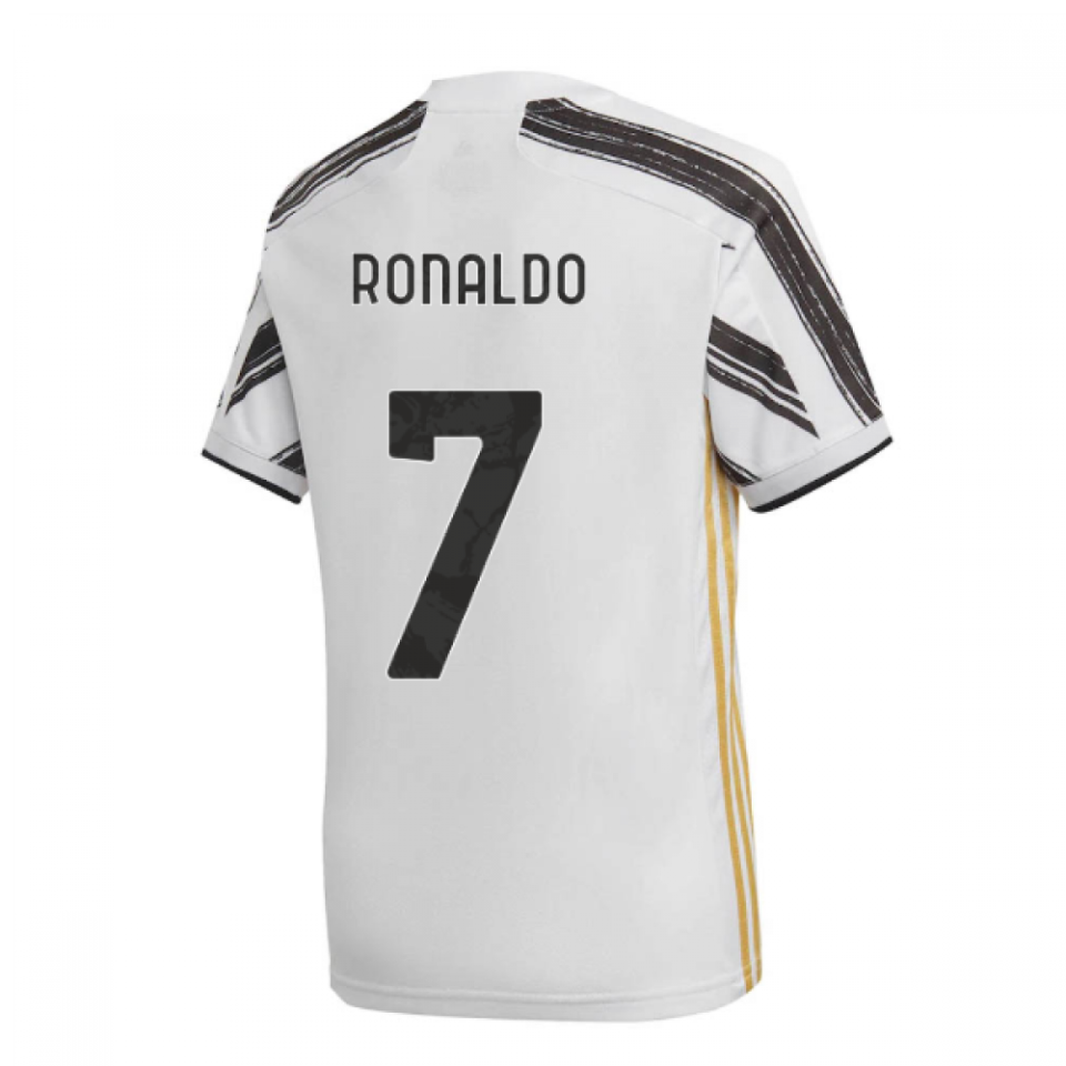 2020-2021 Juventus Adidas Home Shirt (Kids)