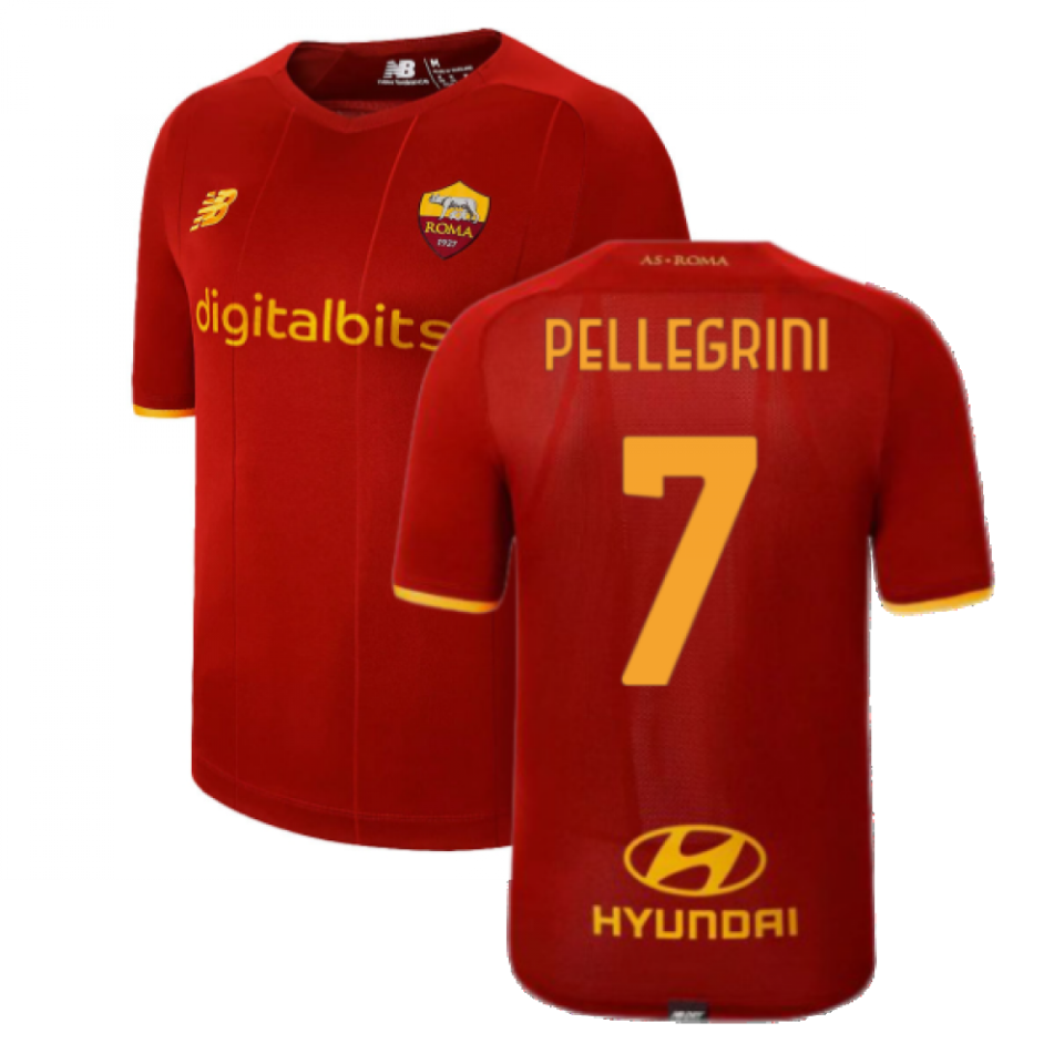 2021-2022 AS Roma Home Shirt