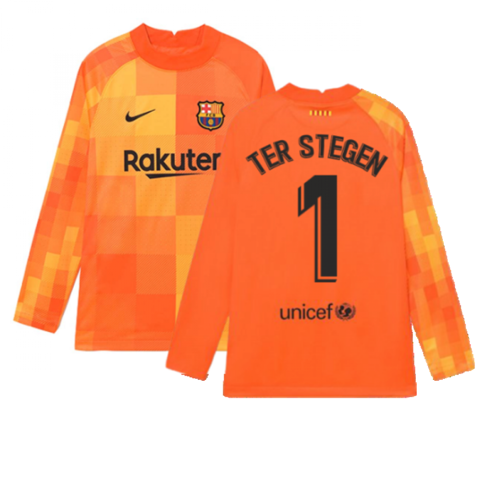 2021-2022 Barcelona Home Goalkeeper Shirt
