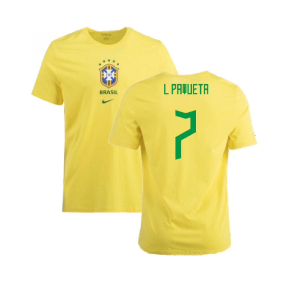 2022-2023 Brazil Crest Tee