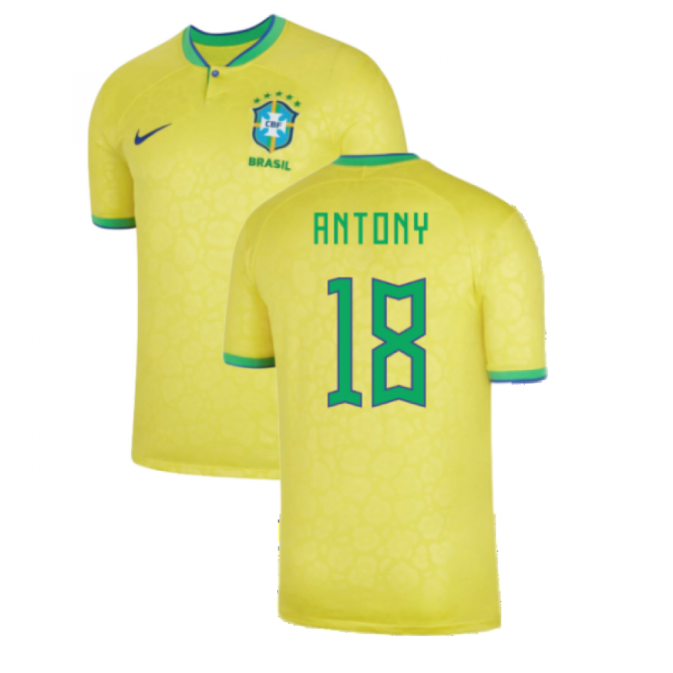 2022-2023 Brazil Home Shirt