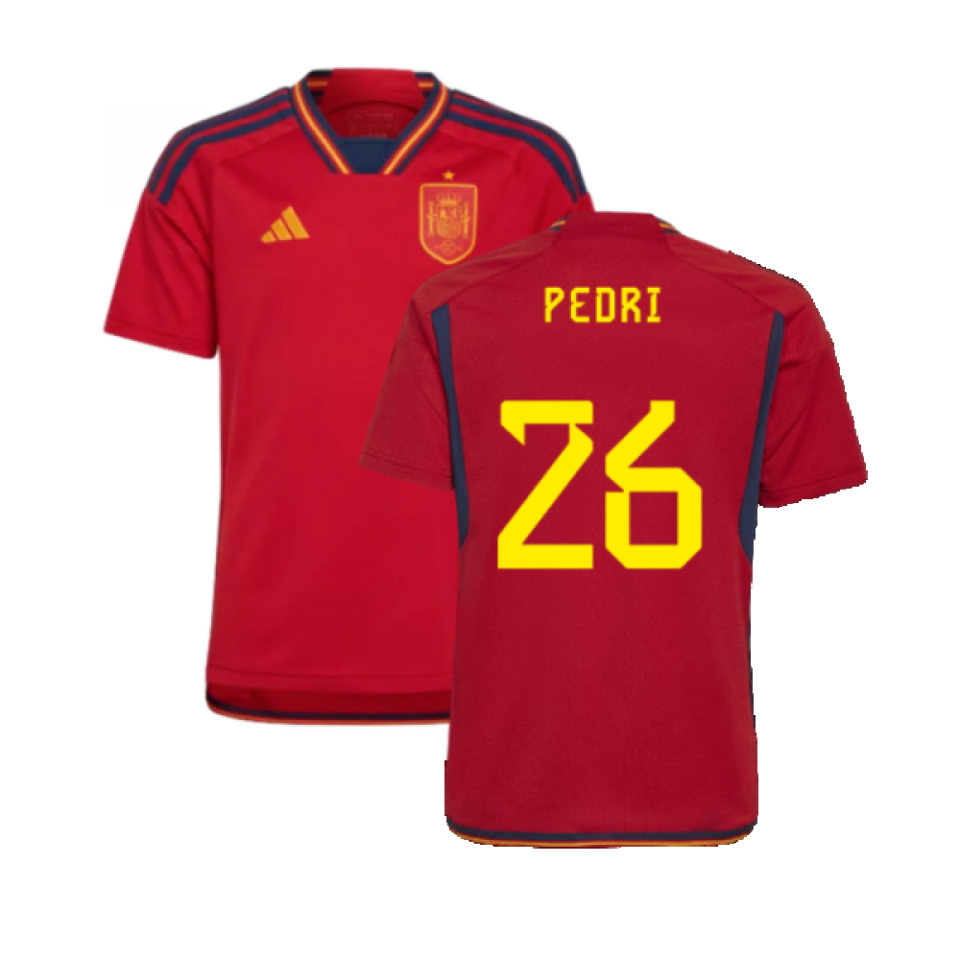 2022-2023 Spain Home Shirt (Kids)