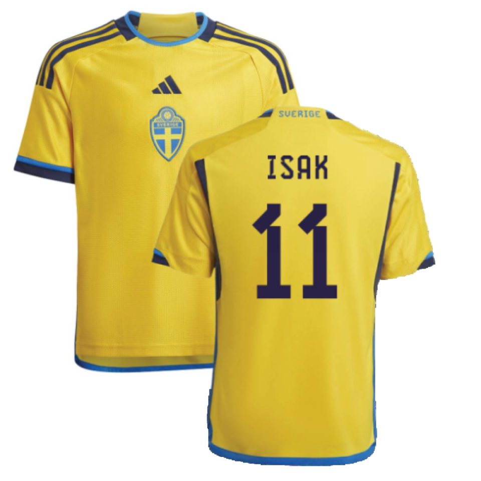 2022-2023 Sweden Home Shirt (Kids)
