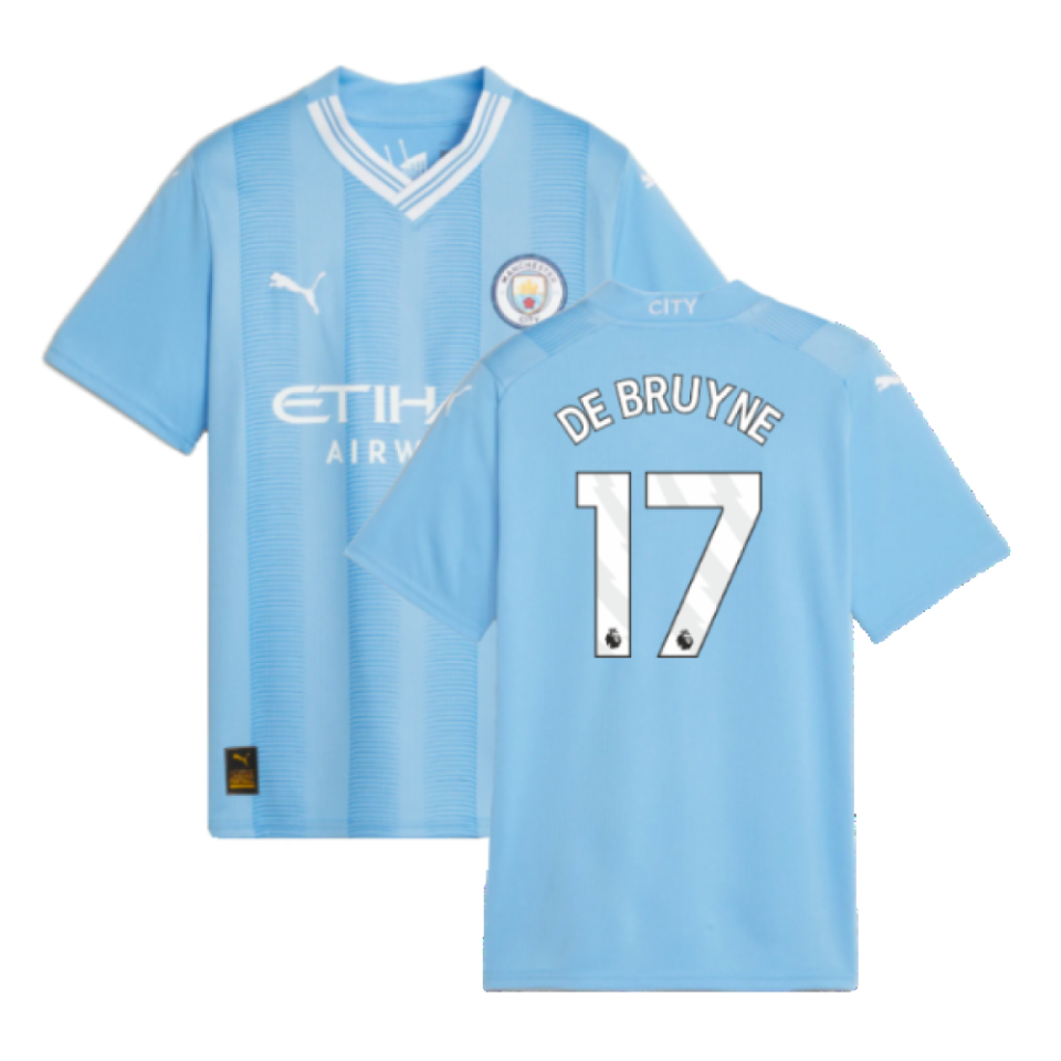 2023-2024 Man City Home Shirt (Kids)