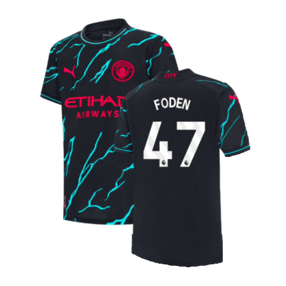 2023-2024 Man City Third Shirt (Kids)